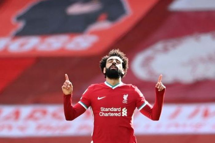 Mohamed Salah sumringah sambut bulan Ramadan.