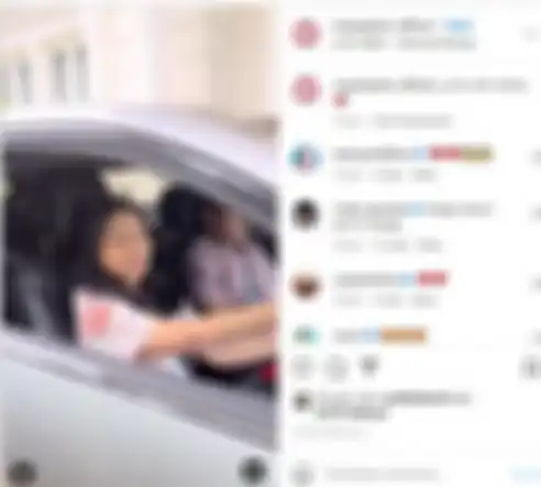 Khirani Trihatmodjo sudah bisa nyetir mobil sendiri.