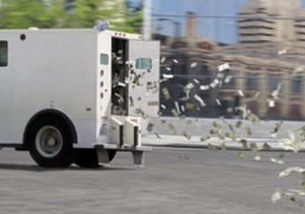 Truk Pengangkut Uang Rusak, Rp 7,4 Miliar Jadi Rebutan Warga di Jalanan New Jersey, Amerika Serikat