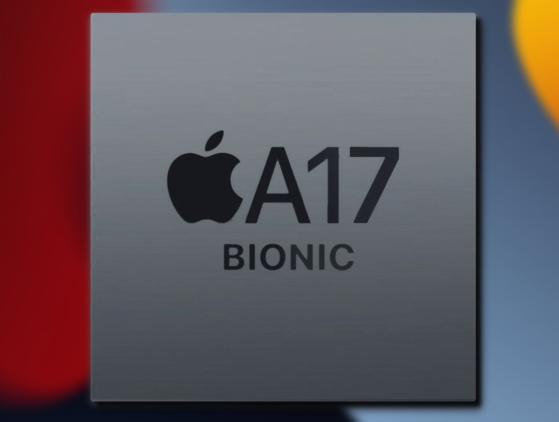 Ilustrasi chipset Apple A17 Bionic