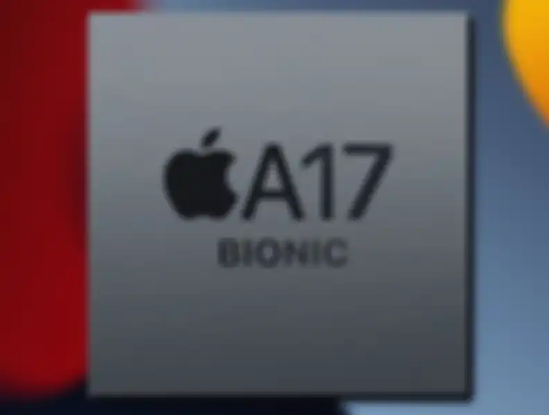 Ilustrasi chipset Apple A17 Bionic