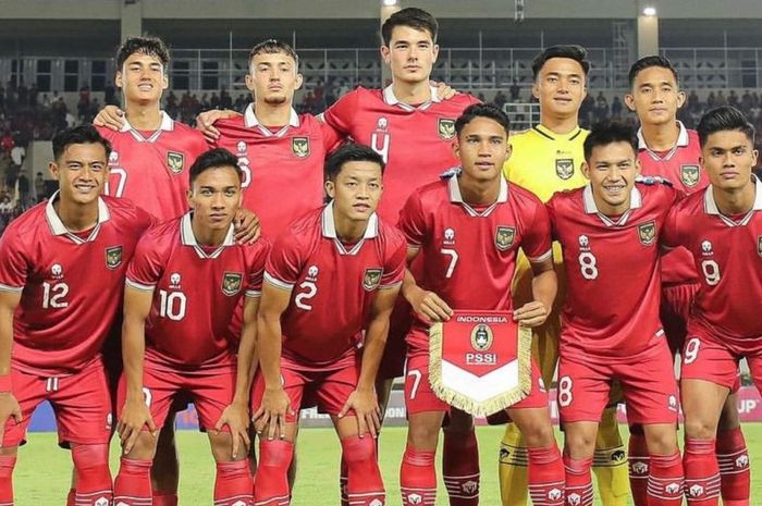 Skuad Timnas U-23 Indonesia.