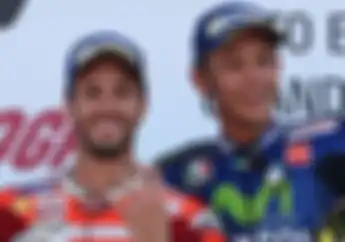 Jangankan Orang Asing, Andrea Dovizioso Aja Susah Buat Dekat dengan Valentino Rossi