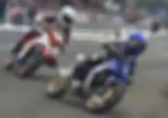 Salah Sedikit, Dicky Ersa Dilibas Willy Hammer di Race MP2 Kejurnas MotorPrix Purwokerto