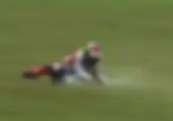 Ngilu Banget, Video Detik-detik Jorge Lorenzo Jatuh Saat Kecepataan 241 km/jam di MotoGP Belanda