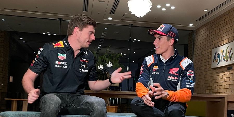 Saat 10 Gelar MotoGP dan F1 Dipersatukan, Hanya Ada Rasa Hormat antara Marc Marquez dan Max Verstappen