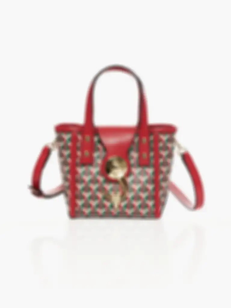Dellest Nano Shoulder Bag Multi Corona Red