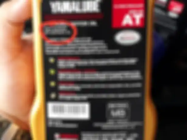 Kode API di kemasan oli
