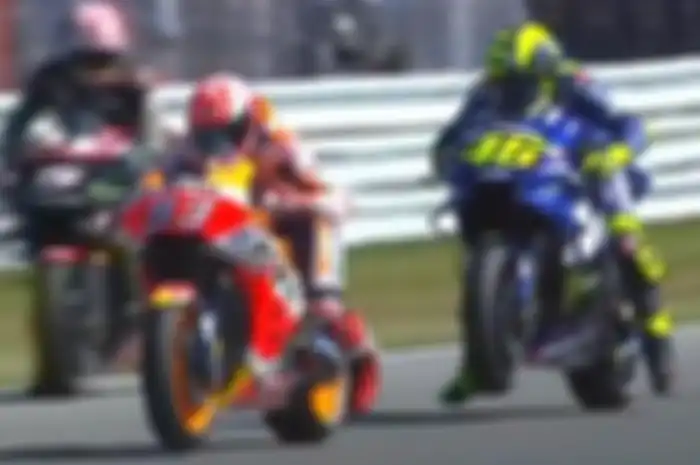 Marc Marquez dan Valentino Rossi
