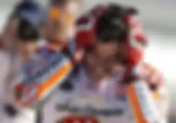 Nyaris Terjatuh di MotoGP Spanyol, Marc Marquez : Saya Kesulitan Mengontrol Diri