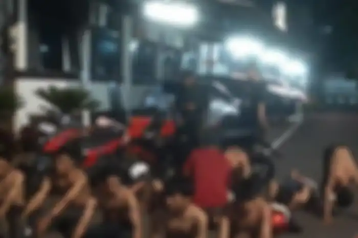 Anggota geng motor di Cimahi diamankan polisi karena berbuat onar.