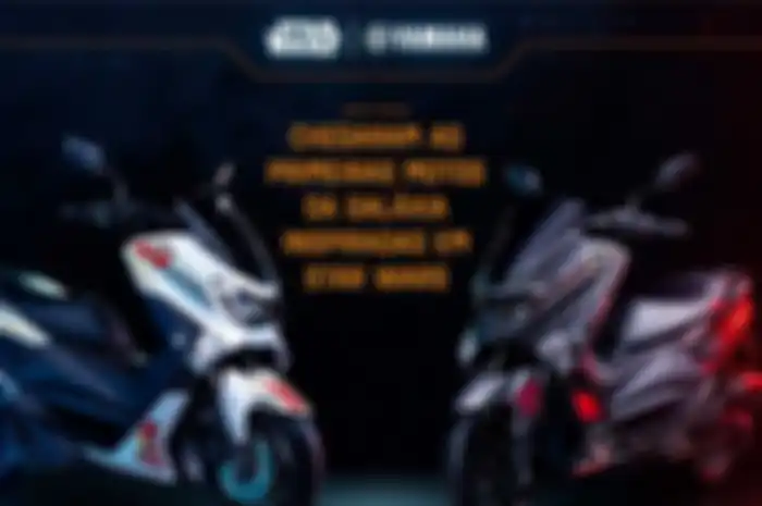 Yamaha NMAX 160 ABS hadir dengan balutan livery Star Wars