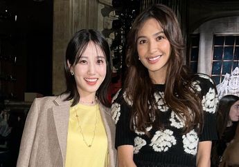 Intip Penampilan Mikha Tambayong Saat Hadiri Fashion Show di New York, Modis Foto Bareng Park Eun Bin!