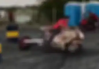 Bikin Melongo.. Video Motor Sesangar Hayabusa Bisa Diajak Ngedrift Segampang Itu