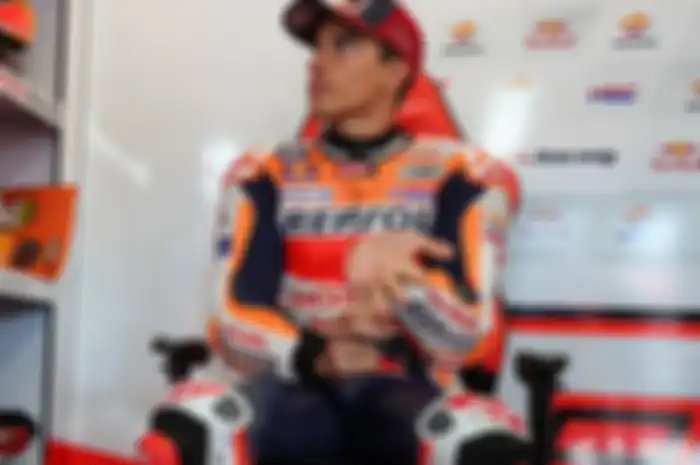 Pembalap MotoGP Marc Marquez latihan keras naik motor garuk tanah jelang MotoGP Inggris 2021, trauma sama MotoGP Inggris 2019?