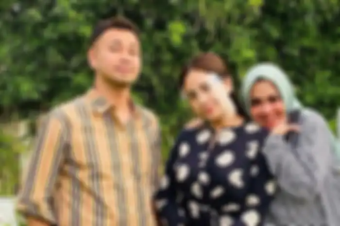 Raffi Ahmad, Nagita Slavina, dan Rieta Amilia.