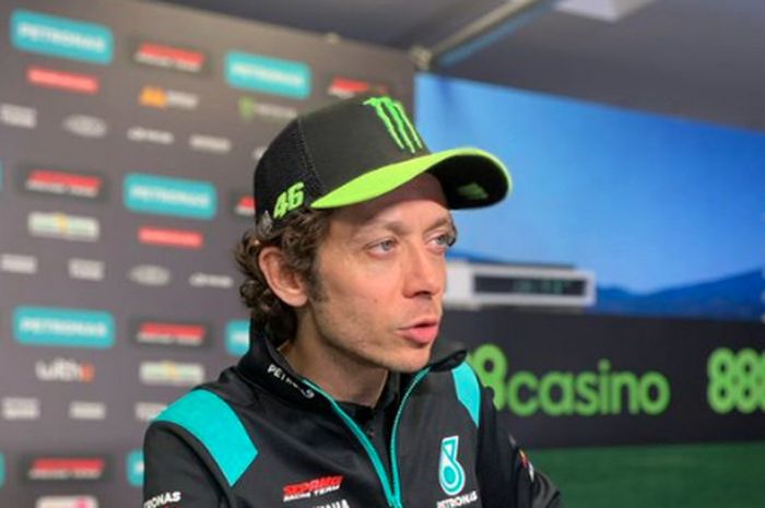 Pembalap Petronas Yamaha SRT, Valentino Rossi.