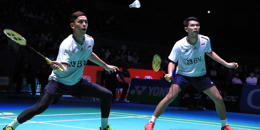 Hasil Denmark Open 2022 - Tanpa Kompromi, Fajar/Rian Libas Penakluk Ahsan/Hendra dalam 35 Menit