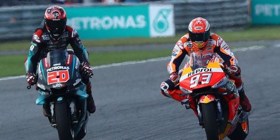 Marc Marquez Mengaku Takjub dengan Kecepatan Fabio Quartararo