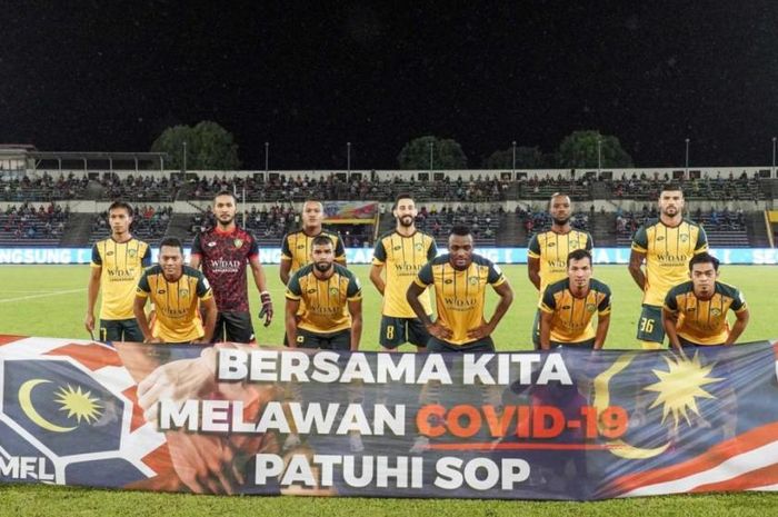 Para pemain Kedah FC kala melakukan sesi foto sebelum melakoni sebuah laga.