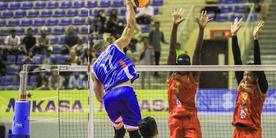 Proliga 2023 - Tampil Kompak, Jakarta Bhayangkara Presisi Tutup Putaran Pertama dengan Gelar Juara