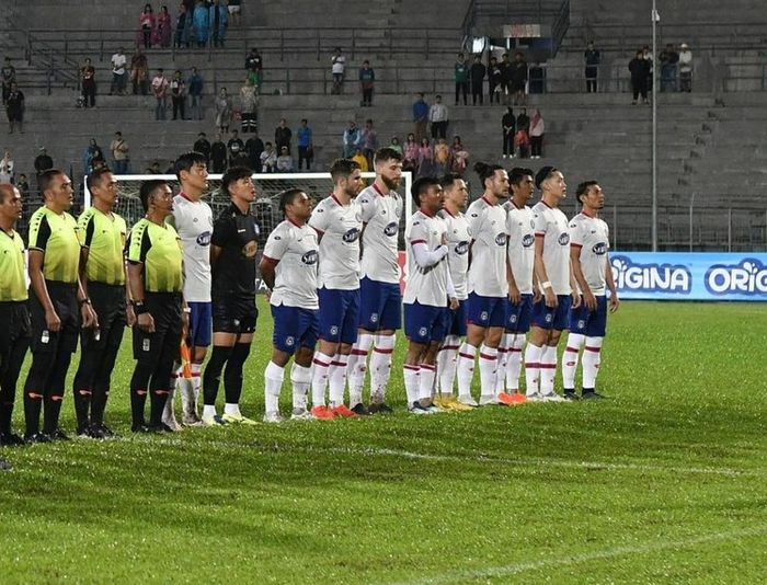 Saddil Ramdani saat bermain untuk Sabah FC pada pertandingan melawan Kuching City.