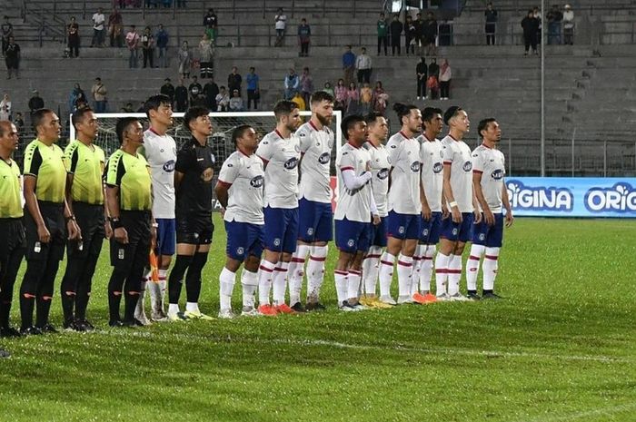 Saddil Ramdani saat bermain untuk Sabah FC pada pertandingan melawan Kuching City.