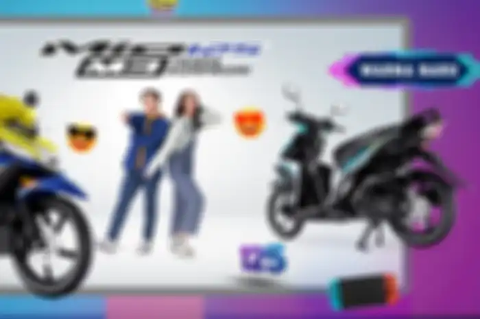 Beberapa warna baru motor murah Yamaha Mio M3.