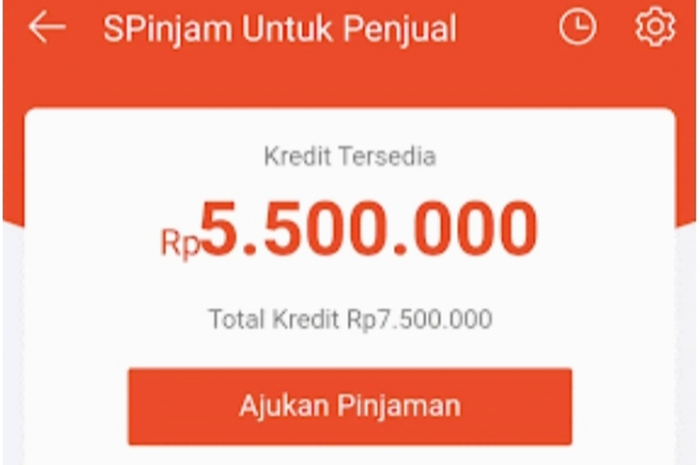 Cara ajukan SPinjam Untuk Penjual