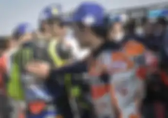 Punya Hubungan Kurang Baik, Marc Marquez Tetap Sanjung Kehebatan Valentino Rossi
