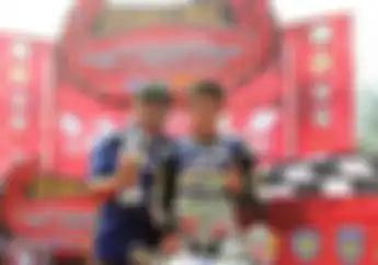 Dua Pembalap Yamaha Jadi Juara Nasional Kejurnas MotorPrix 2017