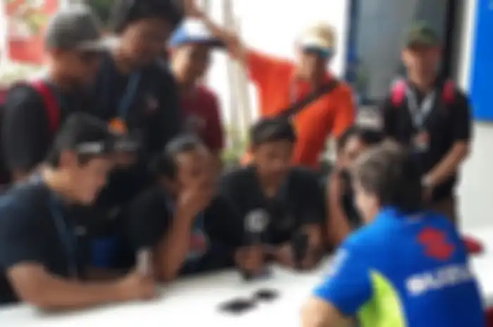 Davide Brivio bertemu media dari Indonesia di MotoGP Malaysia tahun lalu