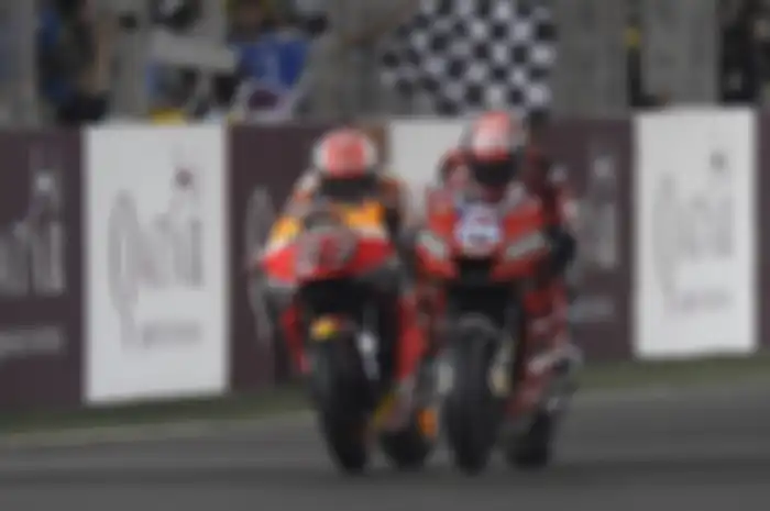 Andrea Dovizioso juara MotoGP Qatar 2019.