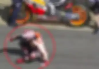 Ini Dia 7 Nominasi Video Jatuh Terkocak di MotoGP, No. 6 Marc Marquez