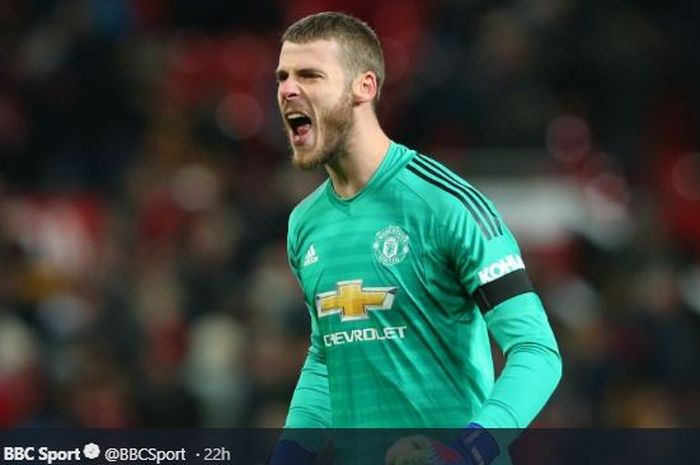 Kiper Manchester United dan timnas Spanyol, David de Gea.