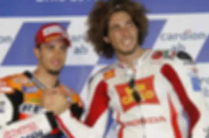 Dovizioso dan Simoncelli terkenal sebagai rival sejati