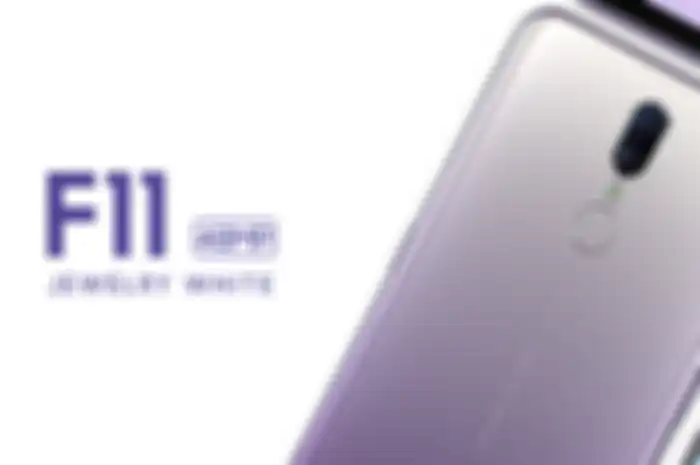 Bentuk OPPO F11 Jewelery White Exclusive Bundling Package