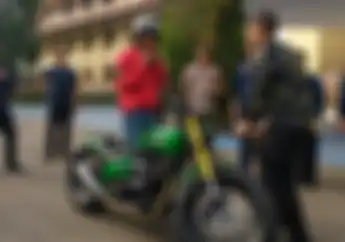 Sunmori Naik Motor Baru, Ternyata Proses Modifikasi Motor Presiden Jokowi Enggak Lama