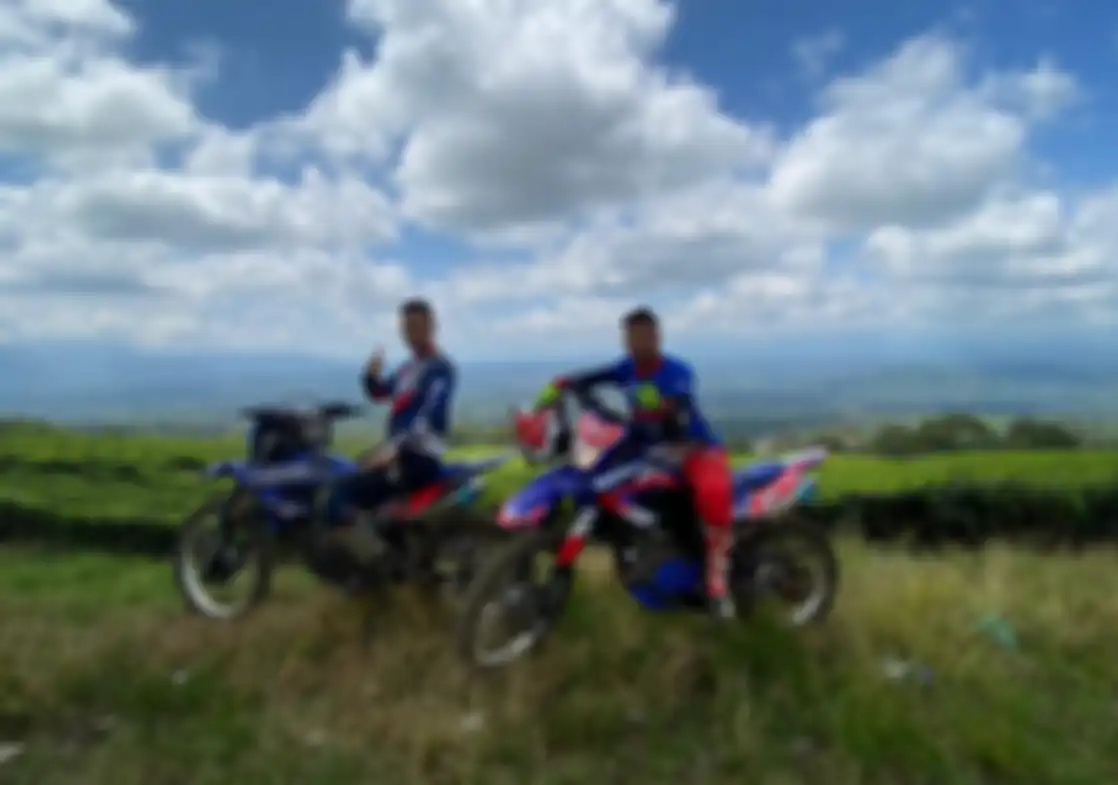 Komunitas Terabas WR 155 R dalam acara Aerox Sunset Slazh 