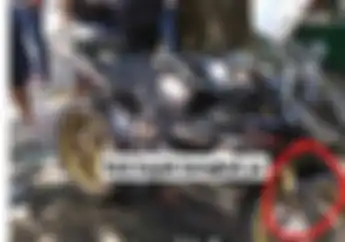 Kondisi Ducati 848 yang Dibawa Kabur Sokbrekernya Bengkok, Pelaku Masih Buron 