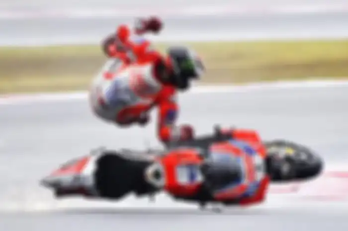 Jorge Lorenzo tidak masuk ke dalam daftar pembalap yang sering jatuh