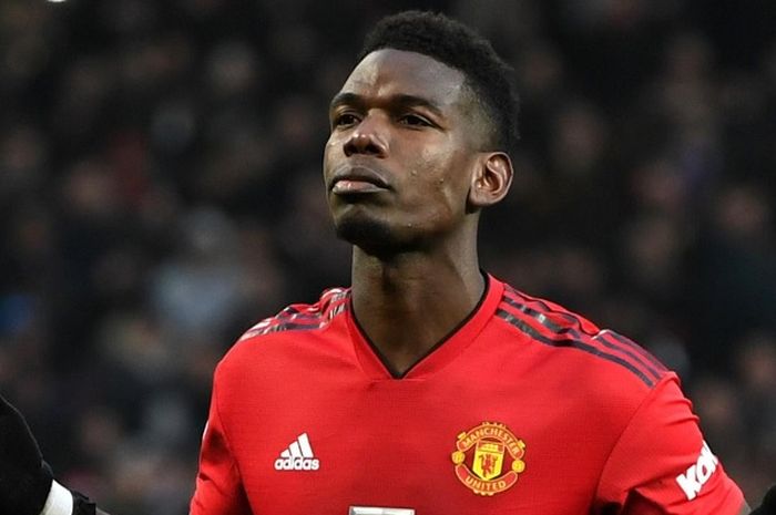 Gelandang Manchester United, Paul Pogba