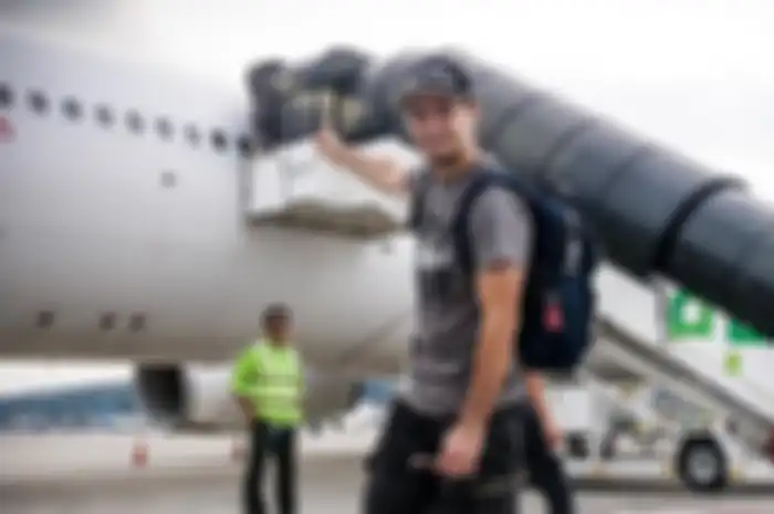 Karel Abraham siap take off dari Soekarno-Hatta ke Bali