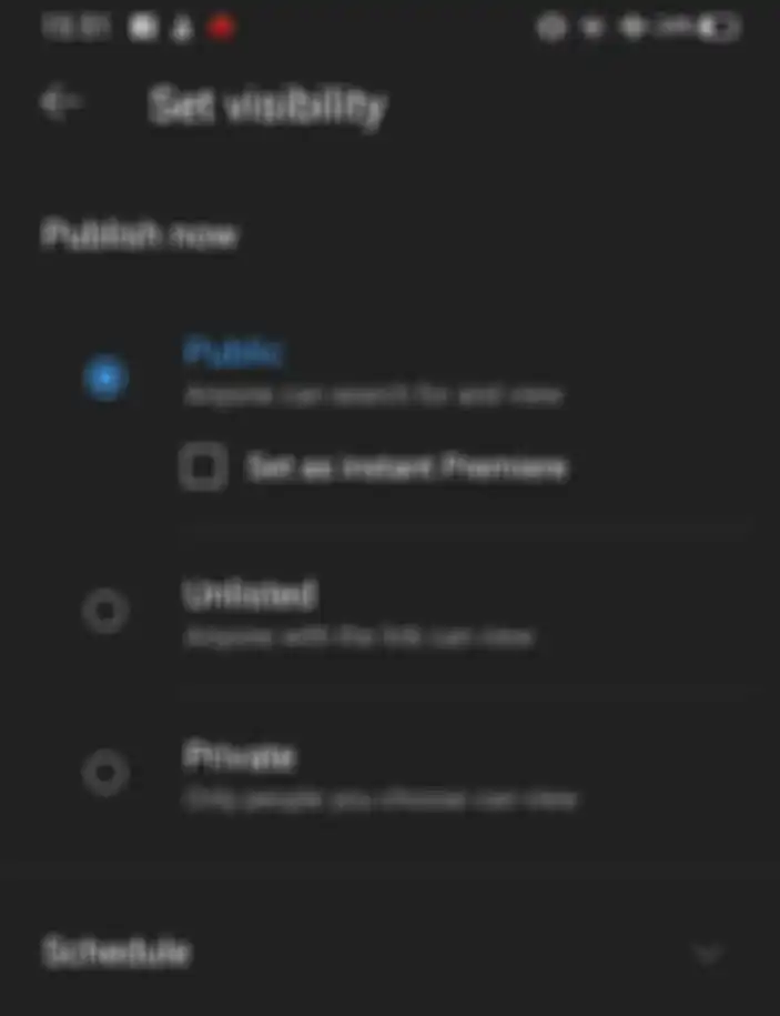 Langkah 3 cara upload video ke YouTube lewat HP.