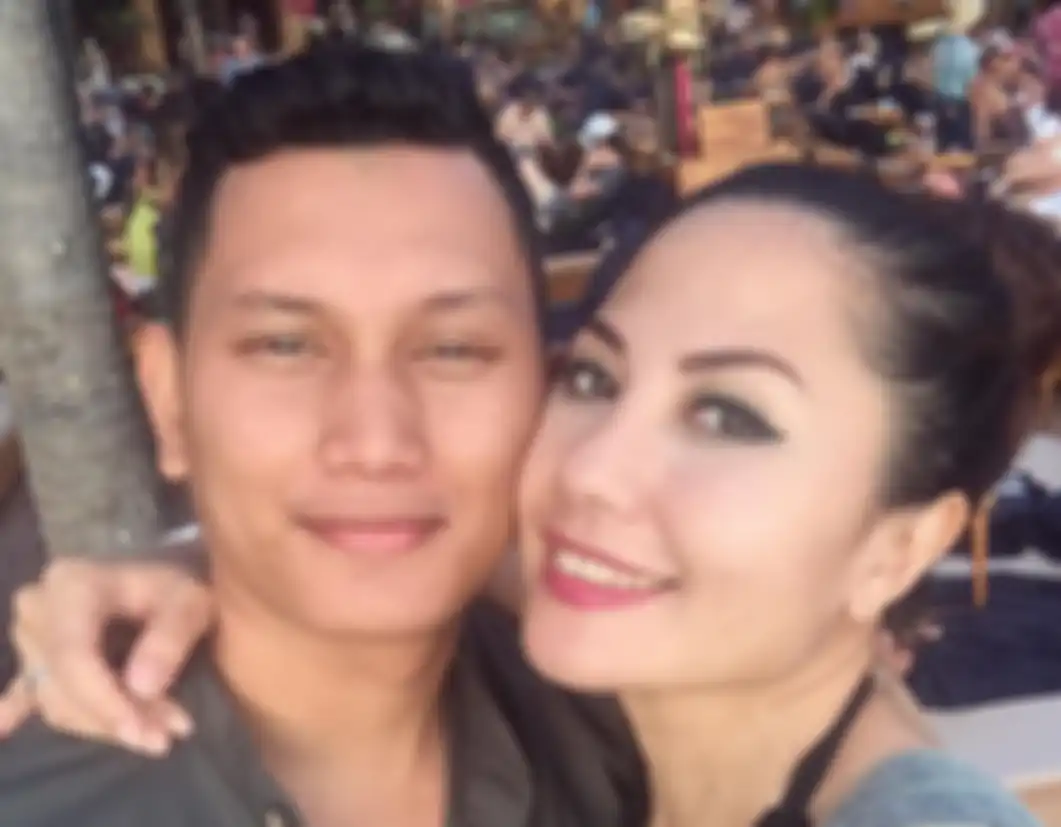 Potret Emma Waroka dan Bagoes Soeharto.
