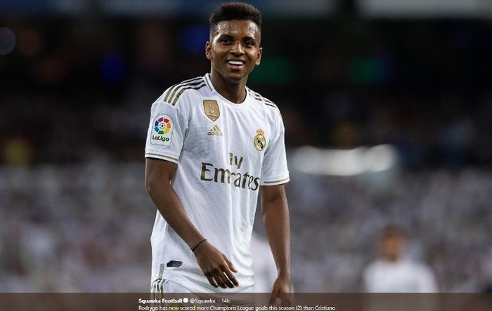 Striker Real Madrid, Rodrygo Goes.