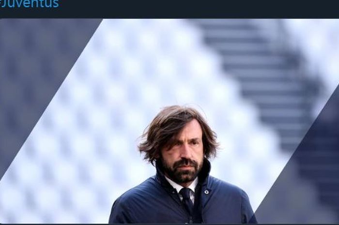 Pelatih Juventus, Andrea Pirlo.