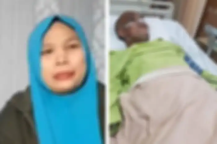 Istri Sapri setia menemani sang suami