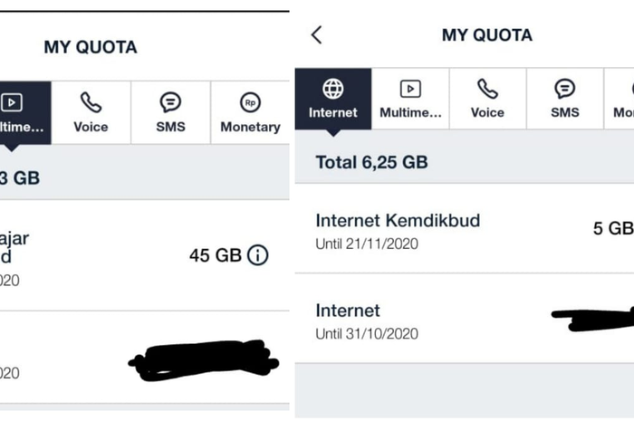 Bantuan Kuota internet 50 GB dari Kemendibud