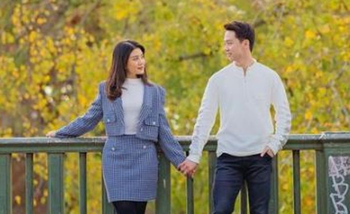Valencia Tanoesoedibjo foto prewedding dengan Kevin Sanjaya